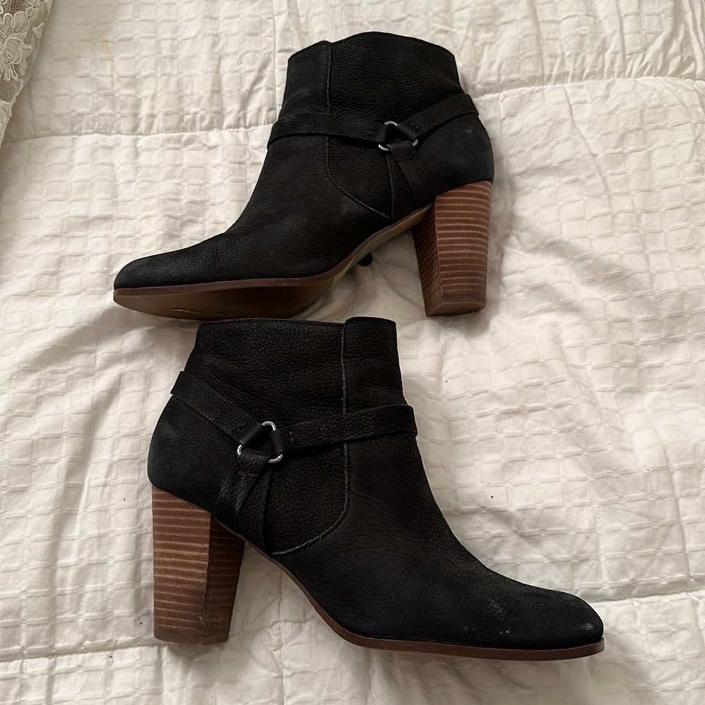 Woman’s size 9 suede booties from Cole Haan